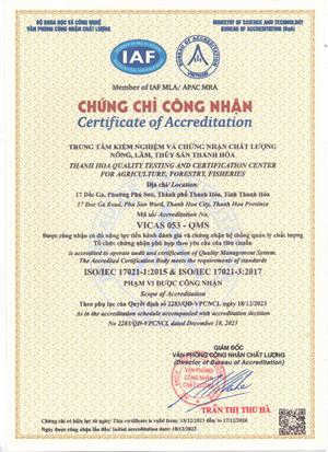 Hồ sơ năng lực chứng nhận